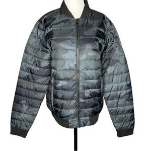 NWT Lolë Allied  Performance Recycled Down Camouflage Puffer Coat